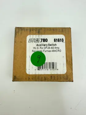 61610 Mars 25/60a 1n/o Auxiliary Switch