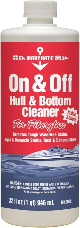 5469889 Mary Kate Mk2032 On And Off Hull Bottom Cleaner 32 Fl Oz Bottle For Fiberglass