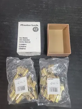 296kzw27 Master Lock Qty 12 296w27 Kz Padlock Cylinder 27 Keyway Zero Bitted Sku 69590