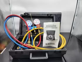 89660-pro5 Mastercool R134a Aluminum Manifold Gauge Set W Manual