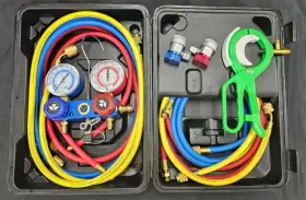 98661-pro Mastercool R134a/r12 Dual Manifold Set
