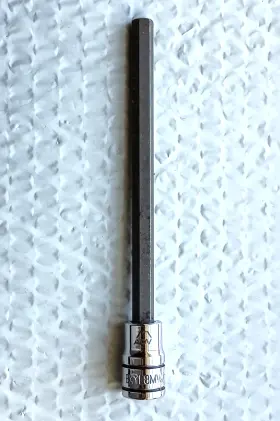 Bxyl8mva Matco Tools Inch Adv 3/8 Socket Driven H8 Allen/hex Bit 6 Long
