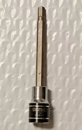 Sebx7 Matco Tools Inch Silver Eagle 3/8 Socket Driven 7/32 Allen/hex Bit 3.8 Long
