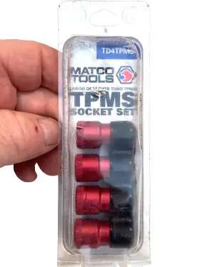Td4tpms Matco Tools 4 Piece Tire Pressure Monitoring System Socket Set Deflators