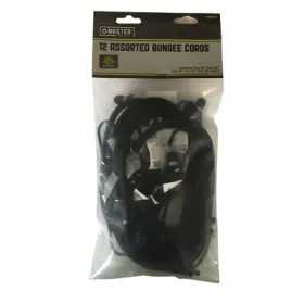 Mm41 Max Co Ltd 052088060506 12 Pack Bungee Cords Assorted Sizes 12-pc.