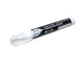 0000-92-41w Mazda Genuine Touch-up Paint .44 Fl Oz 13 Ml - Jet Black