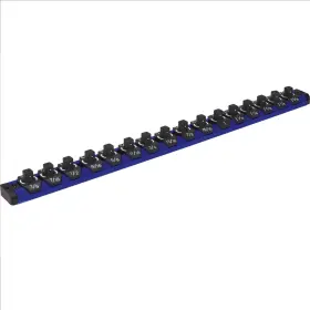 Las50msb Mechanics Time Savers 1/2 Inch Lock-a-socket With Metric And Sae Size Indicators