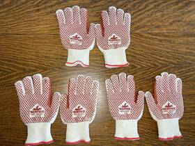 Memphis Red Brick 9462k 3 Small Ladies Pairs Heat Resistant Terry Work Gloves