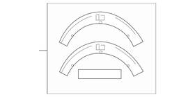 Mercedes-benz 206-584-47-11 Genuine Mercedes-benz Info Label Tire Press