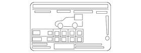 Mercedes-benz 213-584-84-19 Genuine Mercedes-benz Tire Information Label