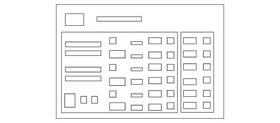 Mercedes-benz 290-584-73-03 Genuine Mercedes-benz Tire Information Label