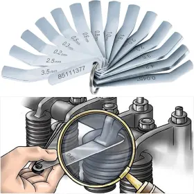 Mhqp-0539 Mhmoto 14pcs Feeler Gauge Jake Brake Tool Set For Volvomp7 Mp8 Mp10 D12 D13 D16 Engines