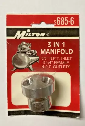 S-685-6 Milton Industries S685-6 Air Manifold
