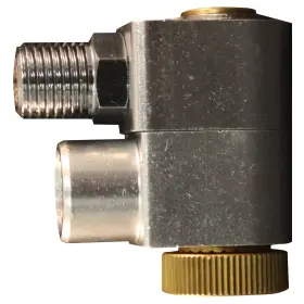 S-657-2 Milton 1/4 Inch Npt Swivel Hose Fitting Connector With Flow Control