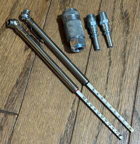Milton & Unmarked S-790 S-791 S-917 Tool Tire Pressure Analog Gauge Psi Gage Kwik L Coupler Plug Lot Set