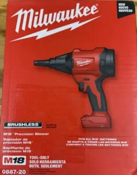 0887-20 Milwaukee M18 Precision Blower 18v Brushless Cordless New