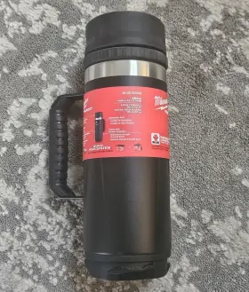 48-22-8394b Milwaukee Packout 18oz Insulated Coffee Mug New Genuine Black