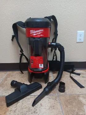 0885-20 Milwaukee Electric Tools 0885 20 M18 Fuel Brushless In 1 Backpack Vacuum