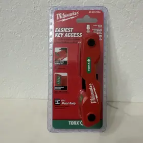 48-22-2184 Milwaukee Tool 8-key Folding Hex Key Set - Torx I1