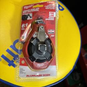 Milwaukee Tool 48-22-3990 100 Ft. Precision Line Chalk Reel - Bare