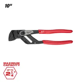 48-22-6910 Milwaukee Tool 10 Inch Pliers Wrench Quick Adjust Parallel Jaws Non-marring Fast