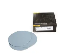 22-612-180 Mirka Abrasives - Box Of 80 180 And 320 Grit 5 Inch No Hole Basecut Grip-it Sandpaper