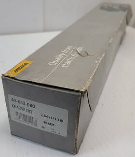 Mirka 40-663-080 Coarse Cut 80 Grit Long Skinny Hook Grip Sandpaper 16x2.75 40-653-080