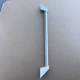 Monogram Wb15x26538 Handle And Endcap Asm From Zet2ph1ss Oven Upper Door Handle