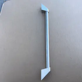 Wb15x26538 Monogram Handle And Endcap Asm From Zet2ph1ss Oven Upper Door