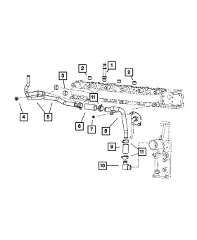 04429369 Mopar Genuine Pipe Plug 4429369