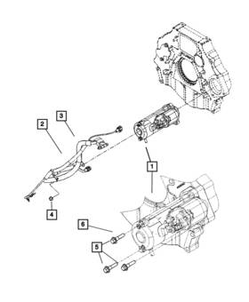 Mopar 04429621 Genuine Hex Head Bolt 4429621
