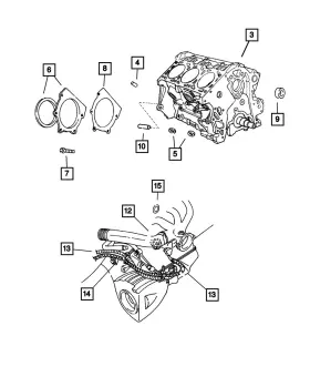 04686947ad Mopar Genuine Engine Block Heater Cord 4686947ad