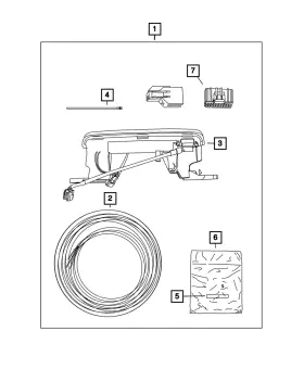 04778570 Mopar Genuine Heat Shrink Tube Assortment 4778570