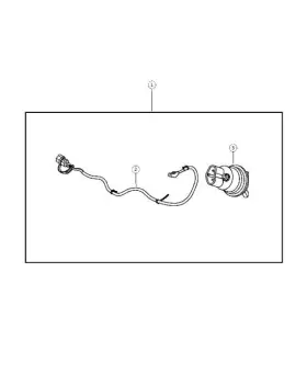 04801618aa Mopar Genuine Engine Block Heater Cord 4801618aa