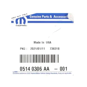 05140306aa Mopar Oem New 05-09 Dodge Ram 1500-3500 Turbocharger Stud Mounting 5140