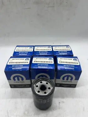 05142416aa Mopar Lot Of 6 Genuine Oil Filters Brand New In Box 278t