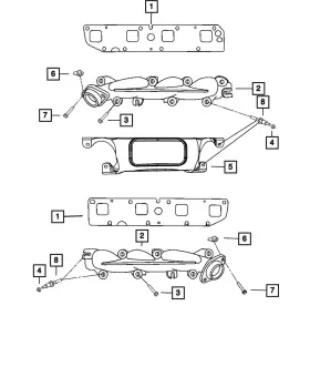 06036734aa Mopar Genuine Hex Flange Head Bolt Mounting 6036734aa