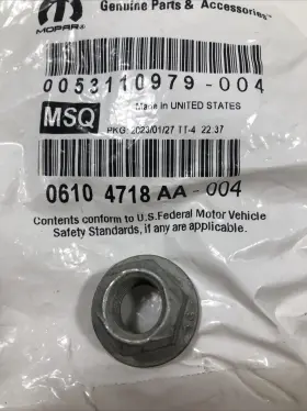 06104718aa Mopar Genuine Hex Flange Lock Nut 6104718aa Q1