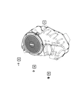 06506955aa Mopar Genuine Snap In Nut 6506955aa