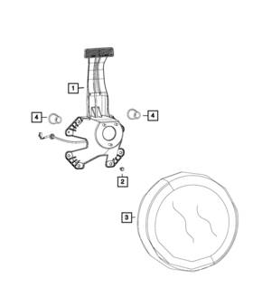 Mopar 06509043aa Genuine Hex Head Screw 6509043aa
