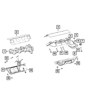 06511102aa Mopar Genuine Double Ended Stud 6511102aa
