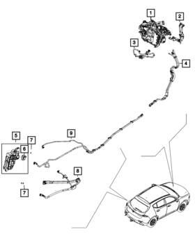 Mopar 52029724aa Genuine Nut