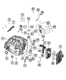 52108844aa Mopar Genuine Quick Connect Fitting
