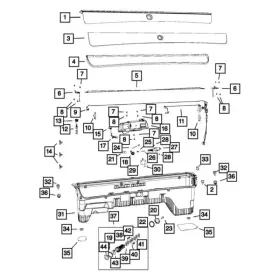 68206058aa Mopar Truck Bed Storage Box