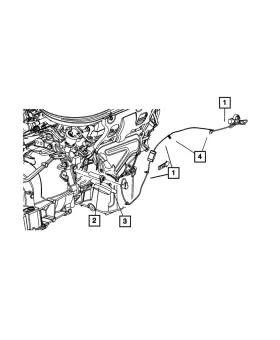 68260127aa Mopar Genuine Engine Block Heater - Wiring