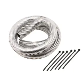 4523 Mr Gasket Chrome Split Loom Tubing