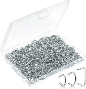Mr. Pen 840316923231 Pen- Galvanized Hog 375 Pcs 1/2 Inch 3/4 3/8 Silver