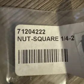 712-04222 Mtd Garden Way Reg Parts 71204222 Nut-square 1/4