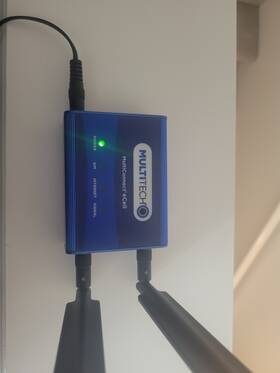 Multitech Mte-lat2-b07 Ethernet To Lte Cellular Modem Us Power