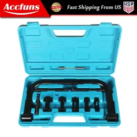 Afu4176f Munirater 10pc Spring Clamp Tool Kit With C Collet Pusher Adapters Extension Rod Lever